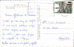 MODERN CARD the Dimension of Love the Port Of Baule And Pouliguen