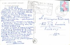 MODERN CARD Arcachon the Moorish Casino Conveys has Enfants asses