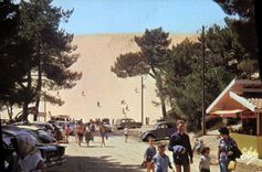 CPM Bassin d'Arcachon L'Arrivee A La Dune Du Pyla
