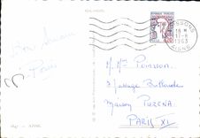 MODERN CARD Laon St Quentin Hirson Chauny Own way Ferte Milon Fere Soissons Aisne