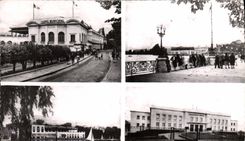 MODERN CARD Enghien Les Bains San Casino Its Pier Its lake Its thermal