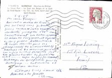 CPM Marseille Le Vieux Port Le Quai Des Belges Et Le Quai De Rive Neuve Bateaux