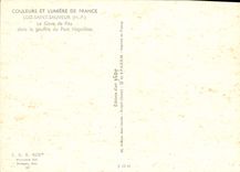 MODERN CARD colors And Light Of Holy Luz France Saver Gave Of Pau In the Pit Of the Napoleon Bridge