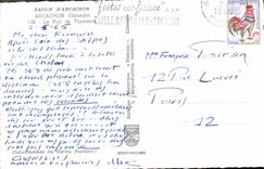 CPM Bassin d'Arcachon Le Port De Plaisance Bateaux