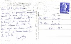 MODERN CARD Dirtied De Bearn Old women Houses On Saleys