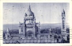 CPA La Basilique De Lisieux Vue Generale Du Projet