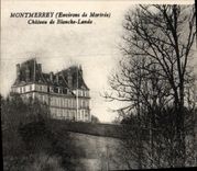 VINTAGE POSTCARD Montmerrey Castle Of White Moor Surroundings of Mortree