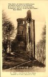 CPA Vire Les Ruines Du Vieux Chateau