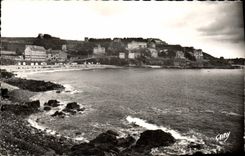 MODERN CARD Perros Guirec Beach De Trestrignel