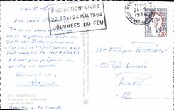 CPM Marseille Promenade De La Corniche Anse Du Prophete