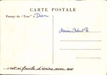 CPA Alors Les Jeumes gens On Fait Um Petit Tour Publicite Bic Velo Cycle