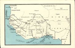 CPA Ocean Atlantique Afrique Occidentale Francaise 