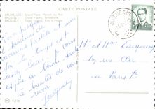 MODERN CARD Brussels Grand Places House Of the King