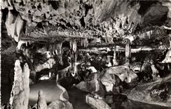 MODERN CARD Caves De Betharram the Big room