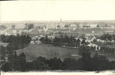 VINTAGE POSTCARD Pau Seen Panorama Taken De Guindalos