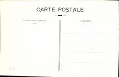 VINTAGE POSTCARD Pau View the Militaria Barracks