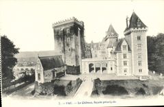 CPA Pau Le Chateau Facade Principale