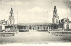 VINTAGE POSTCARD Pau the Palate of Winter Seen Of Face