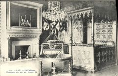 CPA Pau Le Chateau Chambre Ou Est Ne Henri IV