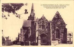 CPA Perros Guirec Eglise De La Clarte 