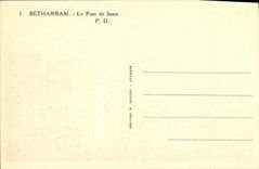 VINTAGE POSTCARD Betharram the Bridge Of Ivy