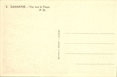 CPA Gavarnie Vue Vers Le Cirque