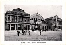 Central eléctrica de Stazione de los términos de la plaza de Roma de la POSTAL de la VENDIMIA