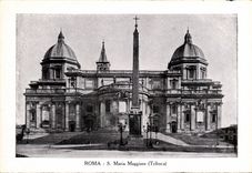 POSTAL Roma S Maria Maggiore de la VENDIMIA