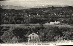 VINTAGE POSTCARD Pau Chanie Of the Pyrenees
