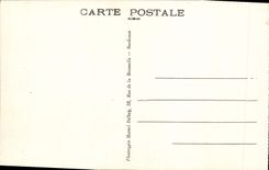 VINTAGE POSTCARD Pau Seen Towards the Church Jacques Saint