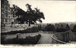 CPA Pau Boulevard Des Pyrenees