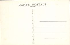 VINTAGE POSTCARD Pau the Castle Of Henri IV Dining room