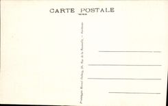 VINTAGE POSTCARD Pau the Fountain Of the Place Thiers Gabard
