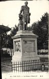 VINTAGE POSTCARD Pau the Statue Of Henri IV