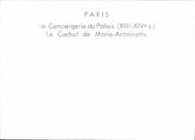 CPM Paris La Conciergerie Du Palais Le Cachot De Marie Anoinette