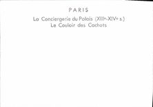 CPM Paris La Conciergerie Du Palais Le Couloir Des Cachots