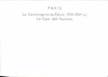 CPM Paris La Conciergerie Du Palais La Cour Des Femmes