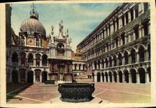 MODERN CARD Venezia Cortile Del Palazzo Ducal Known Di Esso Affaccia uno Stupendo Complesso