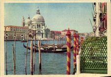 MODERN CARD Venezia Chiesa Santa Maria Della Salute Fu Eretta Da Baldassare Longhena