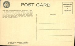 CPA San Juan Capistrano Mission California