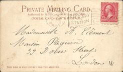 VINTAGE POSTCARD Art Boston Museum