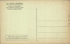 VINTAGE POSTCARD Gaulle old the foundation of Marseilles