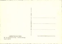 MODERN CARD Release Of Paris General Koenig Militaria