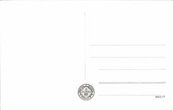 Interior de Skanson Estocolmo de la POSTAL de la VENDIMIA en el kyrka Vastergotland de Seglora