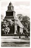 VINTAGE POSTCARD Stockholm Skansen Seglora kyrka Vastergotland