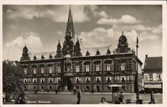 VINTAGE POSTCARD Malmo Radhuset
