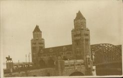 VINTAGE POSTCARD Germany Bridge