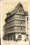 Casa de Estrasburgo Kammerzeil de la POSTAL de la VENDIMIA