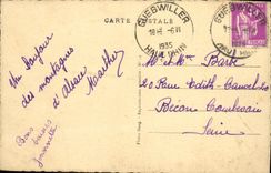 Buhl de la POSTAL de la VENDIMIA