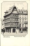POSTAL Strassburg Kammerzell Sches Haus de la VENDIMIA